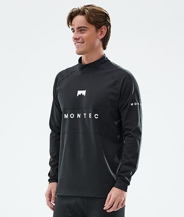 Montec Alpha Base Layer Top Black