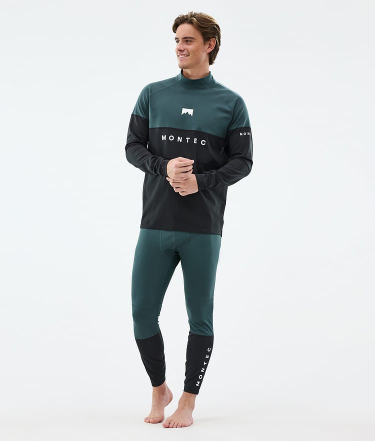 Montec Alpha Base Layer Pant Men Dark Atlantic/Black, Image 3 of 7