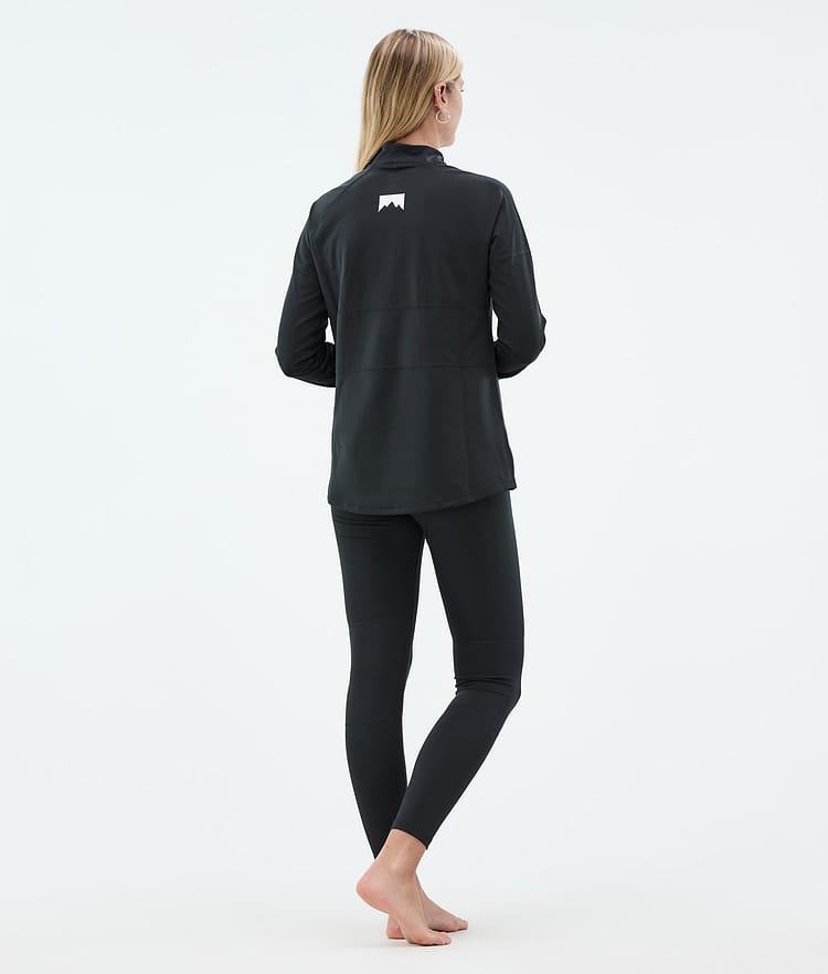 Montec Alpha W Base Layer Top Women Black, Image 4 of 5