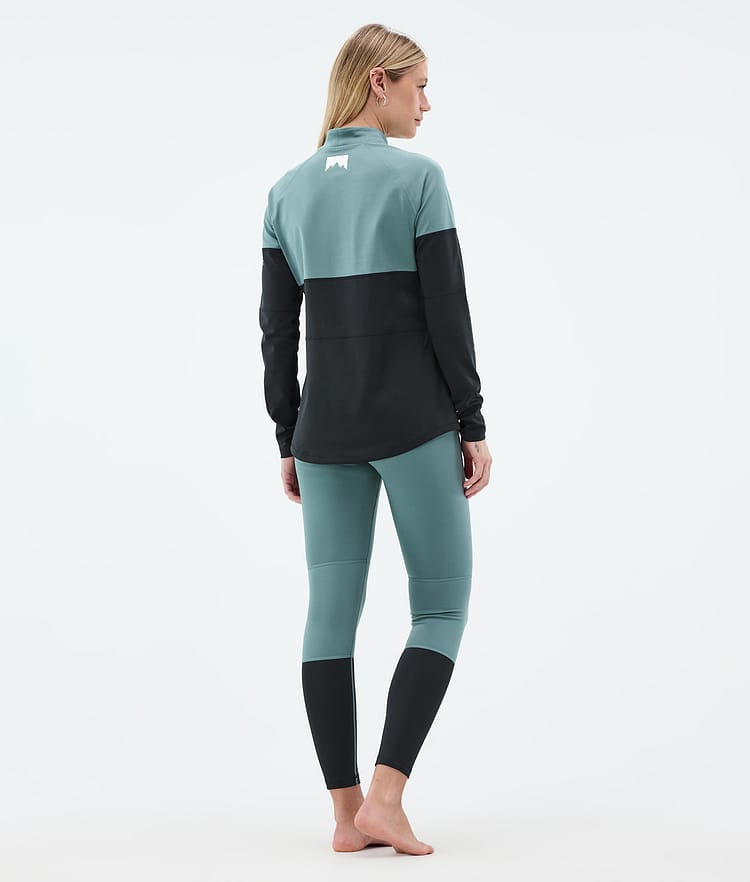Montec Alpha W Base Layer Top Women Atlantic/Black, Image 4 of 5