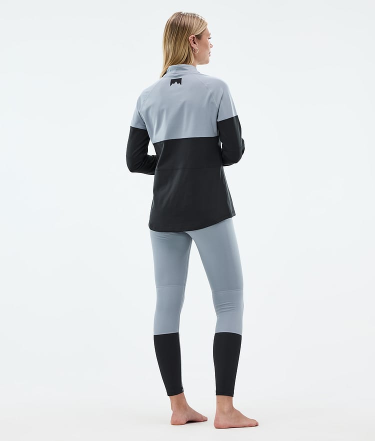Montec Alpha W Base Layer Top Women Soft Blue/Black, Image 4 of 5