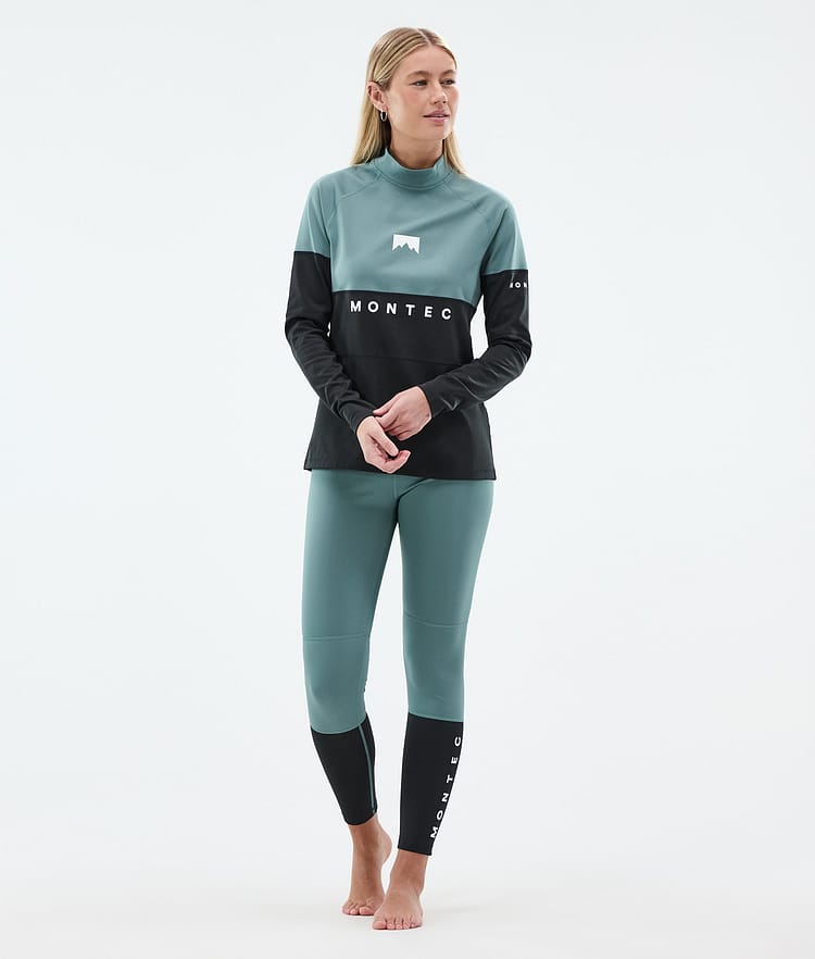 Montec Alpha W Base Layer Pant Women Atlantic/Black, Image 3 of 7