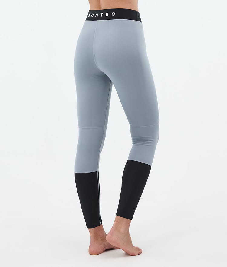 Montec Alpha W Base Layer Pant Women Soft Blue/Black, Image 2 of 7