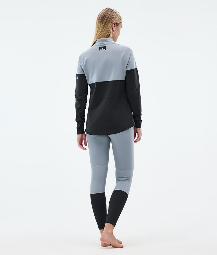 Montec Alpha W Base Layer Pant Women Soft Blue/Black, Image 4 of 7