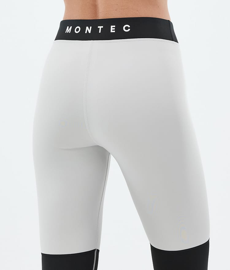 Montec Alpha W Base Layer Pant Women Light Grey/Black/Metal Blue, Image 6 of 7