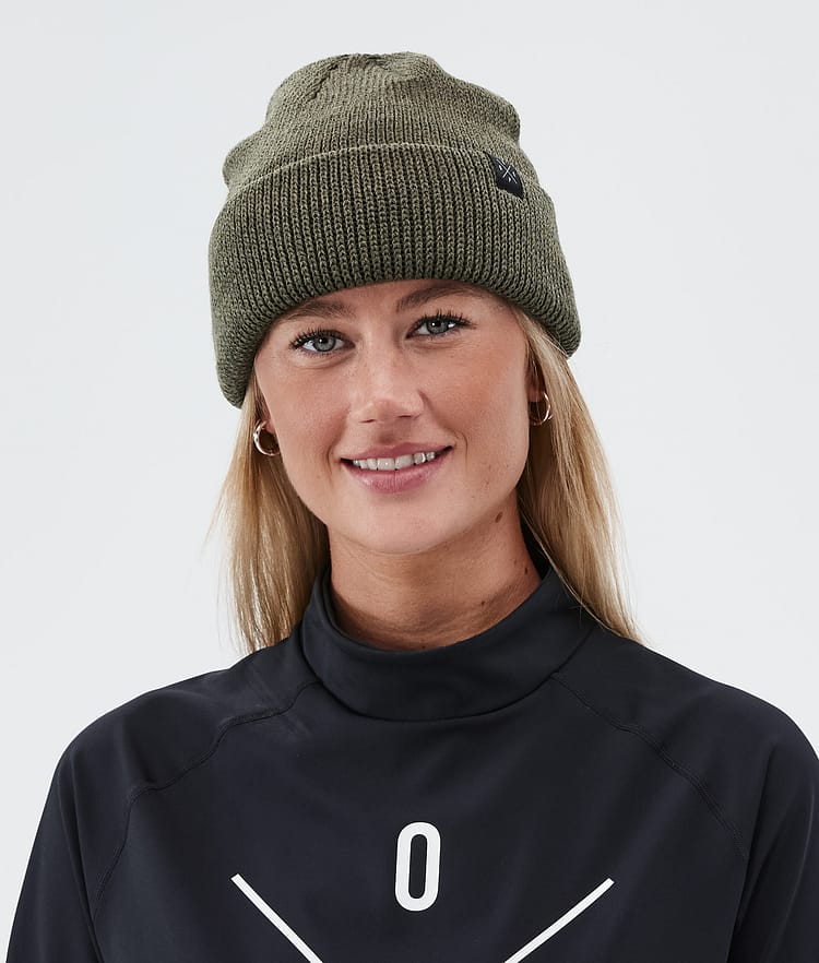 Dope Drifter II Beanie Olive Green, Image 3 of 3