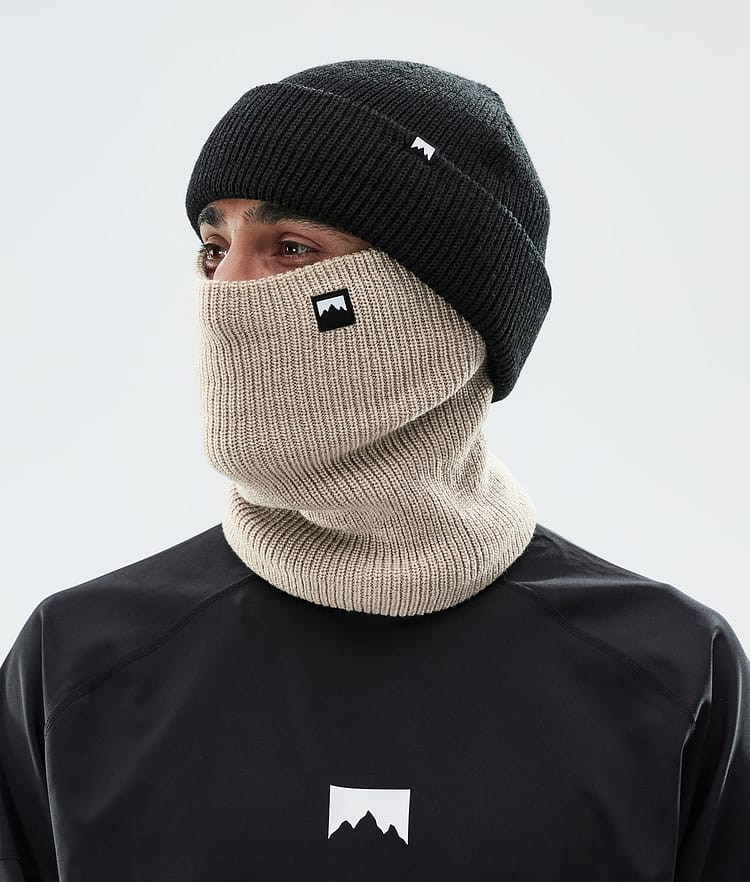 Classic Knitted 22 Facemask Sand, Image 2 of 3