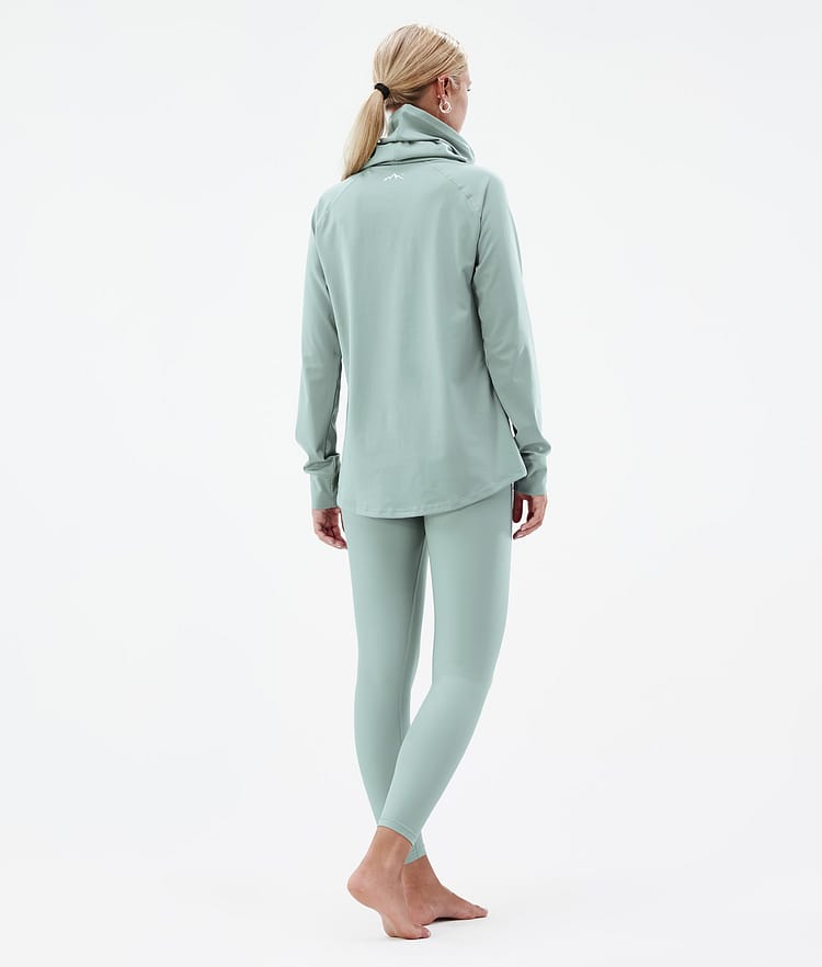 Dope Snuggle W 22 Base Layer Top Women 2X-Up Faded Green, Image 5 of 6