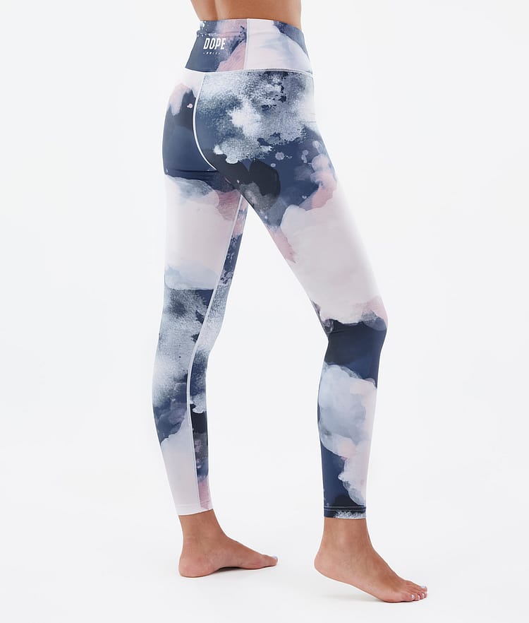 Dope Snuggle W 22 Baselayer tights Dame 2X-Up Cumulus, Image 2 of 7