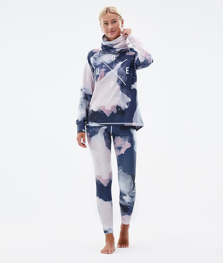 Dope Snuggle W 22 Baselayer tights Dame 2X-Up Cumulus, Image 3 of 7