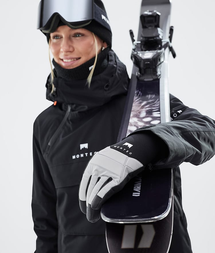 Kilo 22 Ski Gloves Light Grey, Image 4 of 5