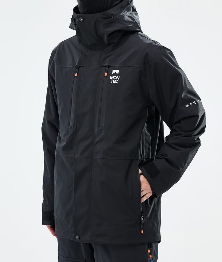 Montec Fawk Snowboard Jacket Men Black, Image 7 of 9