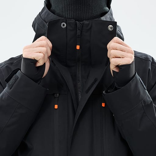 Front Zipper with Double Plackets