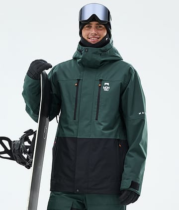 Montec Fawk Snowboard Jacket Dark Atlantic/Black Renewed