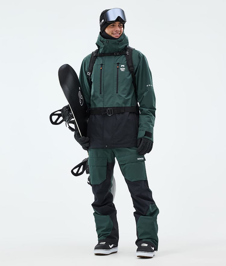 Montec Fawk Snowboard Jacket Men Dark Atlantic/Black, Image 2 of 9