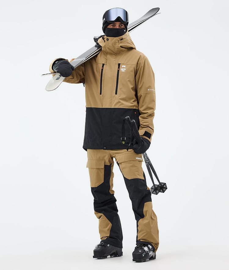 Montec Fawk Ski Jacket Men Gold/Black, Image 2 of 9