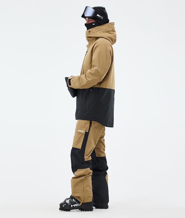 Montec Fawk Ski Jacket Men Gold/Black, Image 3 of 9