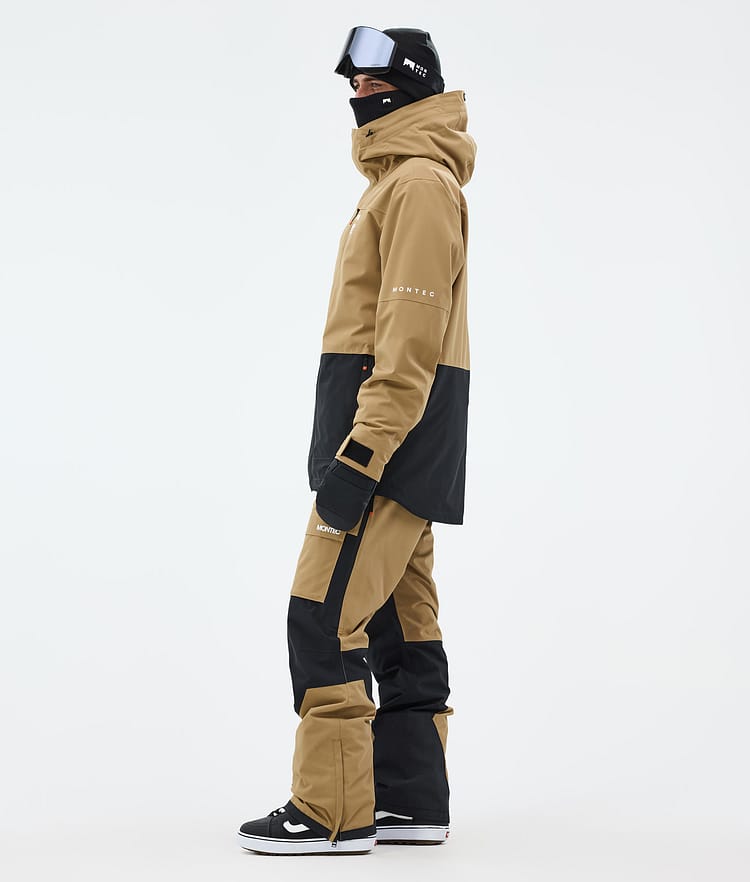 Montec Fawk Snowboard Jacket Men Gold/Black, Image 3 of 9
