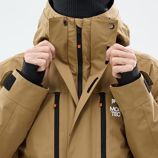 Front Zipper with Double Plackets