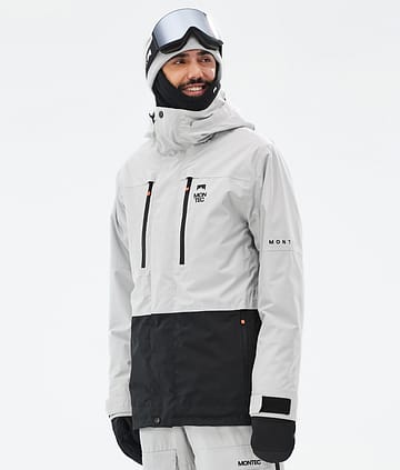 Montec Fawk Ski Jacket Light Grey/Black