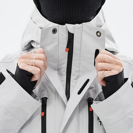 Front Zipper with Double Plackets