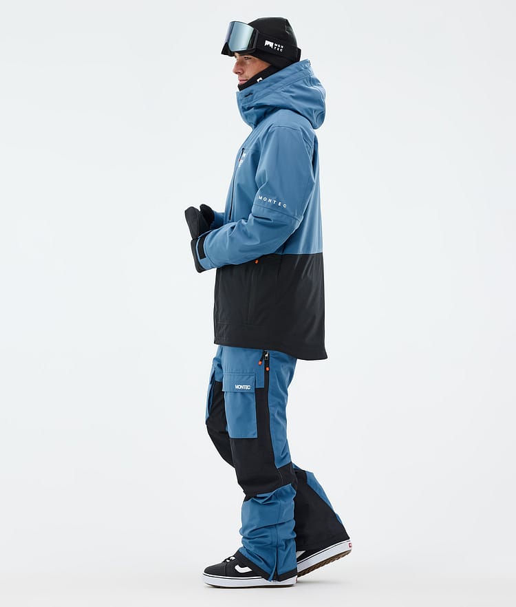 Montec Fawk Snowboard Jacket Men Blue Steel/Black, Image 3 of 9