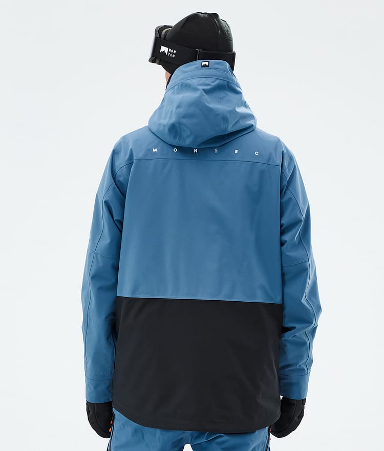 Montec Fawk Snowboard Jacket Men Blue Steel/Black, Image 6 of 9