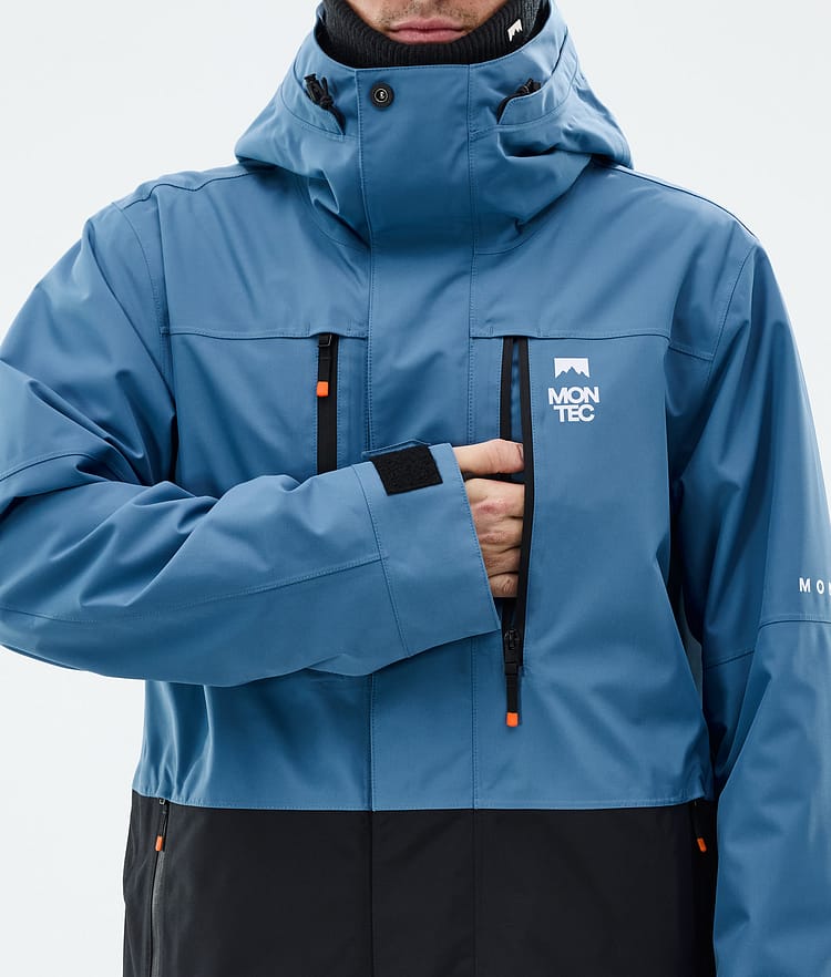 Montec Fawk Ski Jacket Men Blue Steel/Black, Image 8 of 9