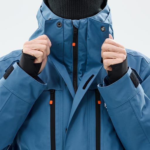 Front Zipper with Double Plackets