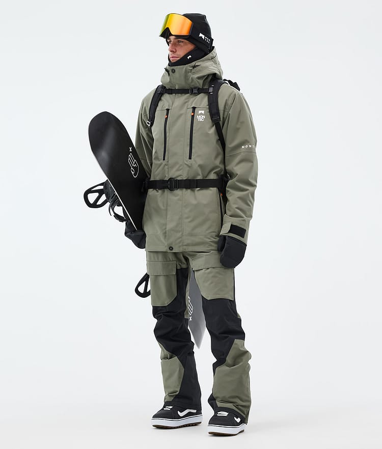 Montec Fawk Snowboard Jacket Men Greenish, Image 2 of 9