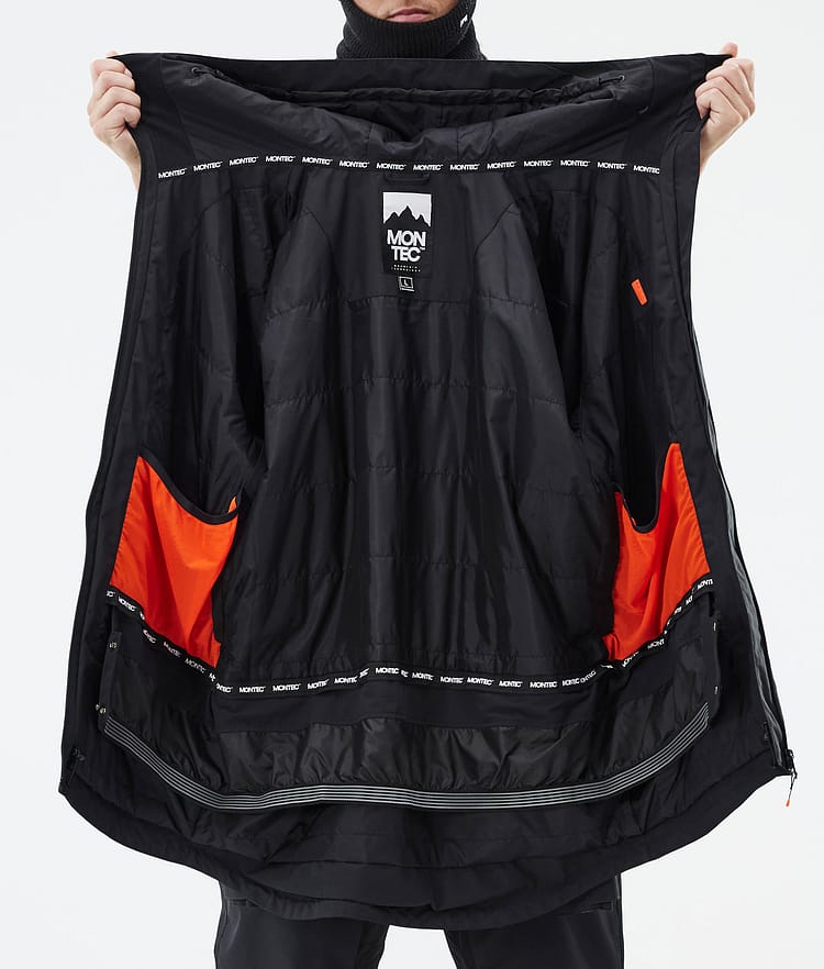 Montec Arch Snowboard Jacket Men Black, Image 9 of 9