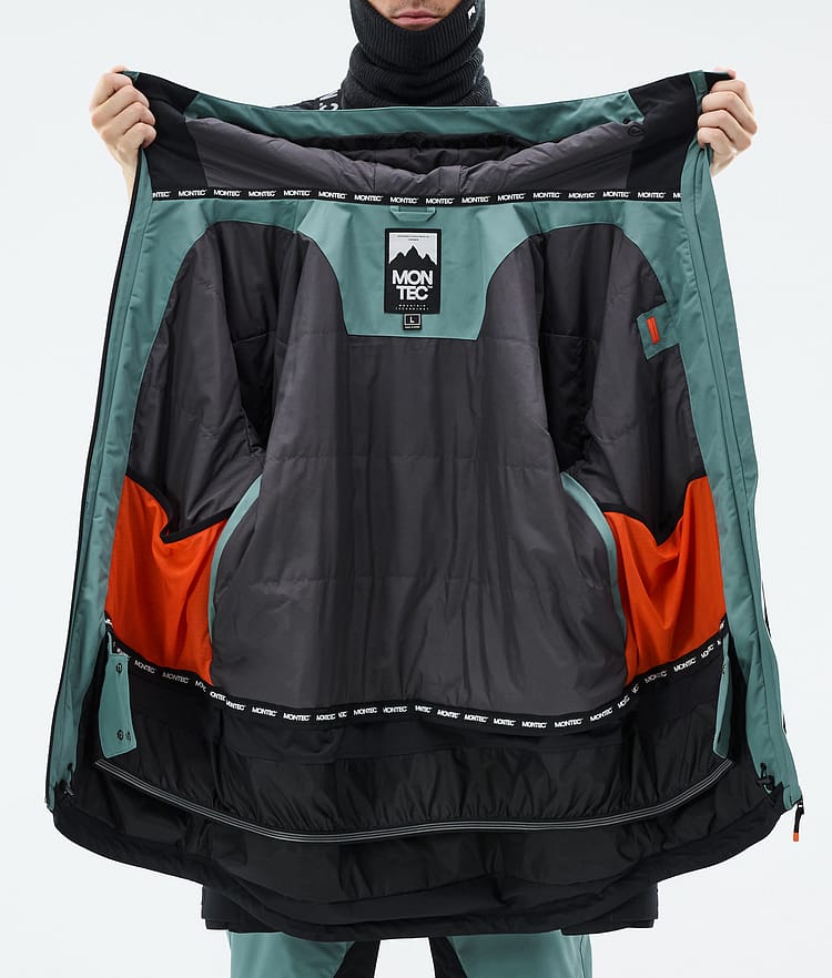 Montec Arch Ski Jacket Men Atlantic/Black, Image 9 of 9