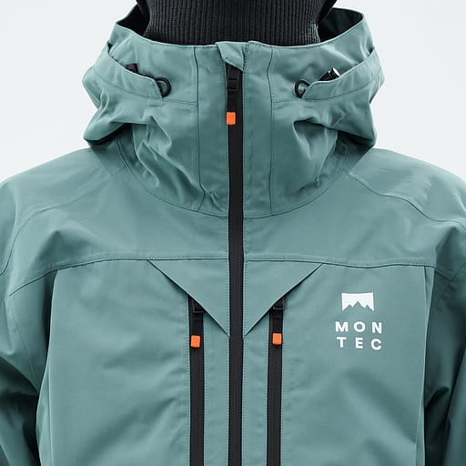 Front Zipper with Inner Placket