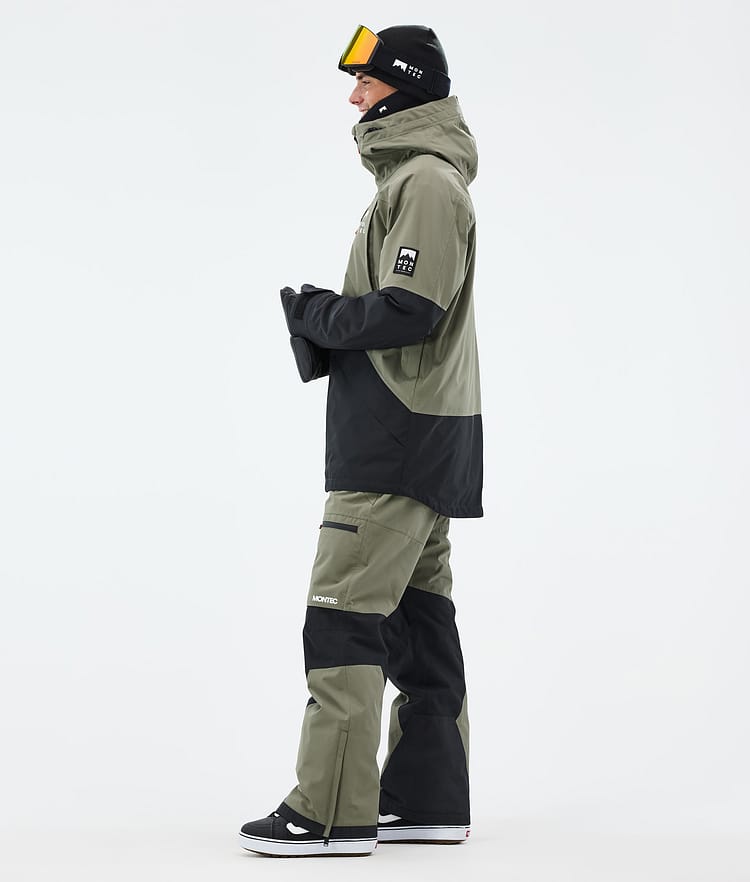 Montec Arch Snowboard Jacket Men Greenish/Black Renewed, Image 3 of 9