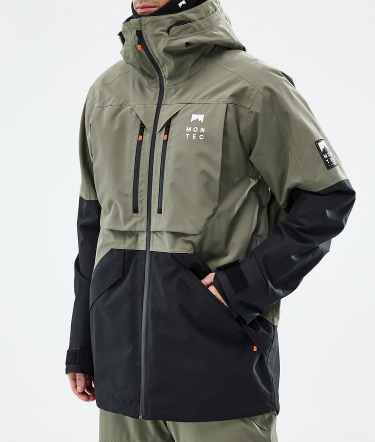 Montec Arch Snowboard Jacket Men Greenish/Black Renewed, Image 7 of 9