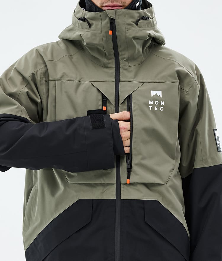 Montec Arch Ski Jacket Men Greenish/Black, Image 8 of 9