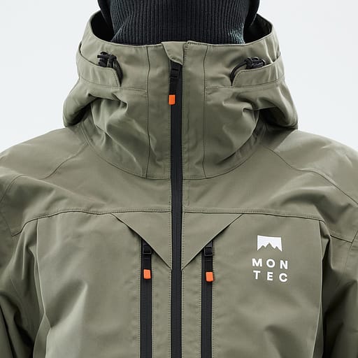Front Zipper with Inner Placket
