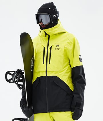 Montec Arch Snowboard Jacket Bright Yellow/Black