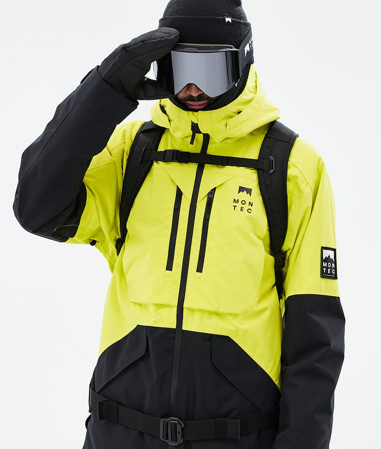 Montec Arch Giacca Sci Uomo Bright Yellow/Black, Image 2 of 10