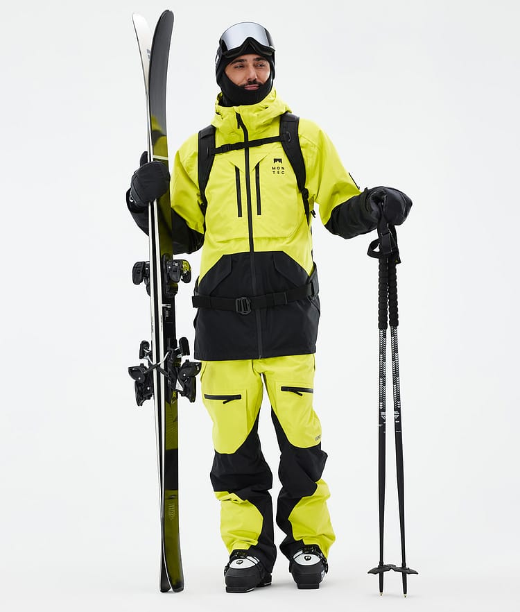 Montec Arch Giacca Sci Uomo Bright Yellow/Black, Image 3 of 10