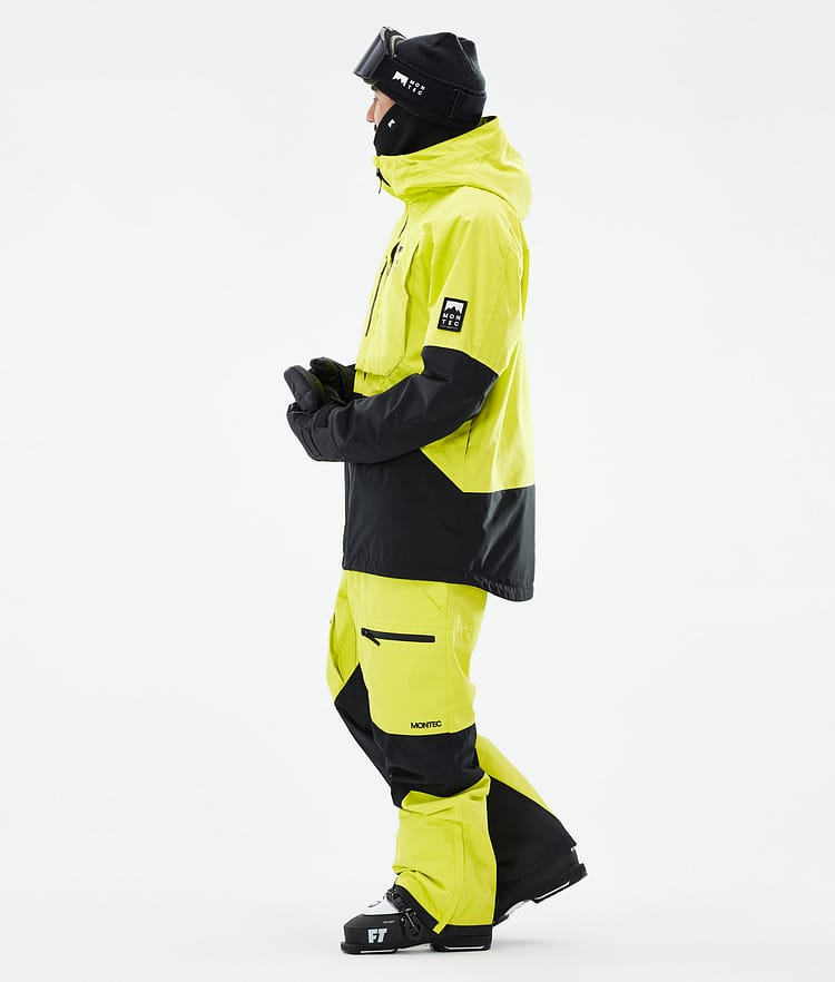 Montec Arch Giacca Sci Uomo Bright Yellow/Black, Image 4 of 10
