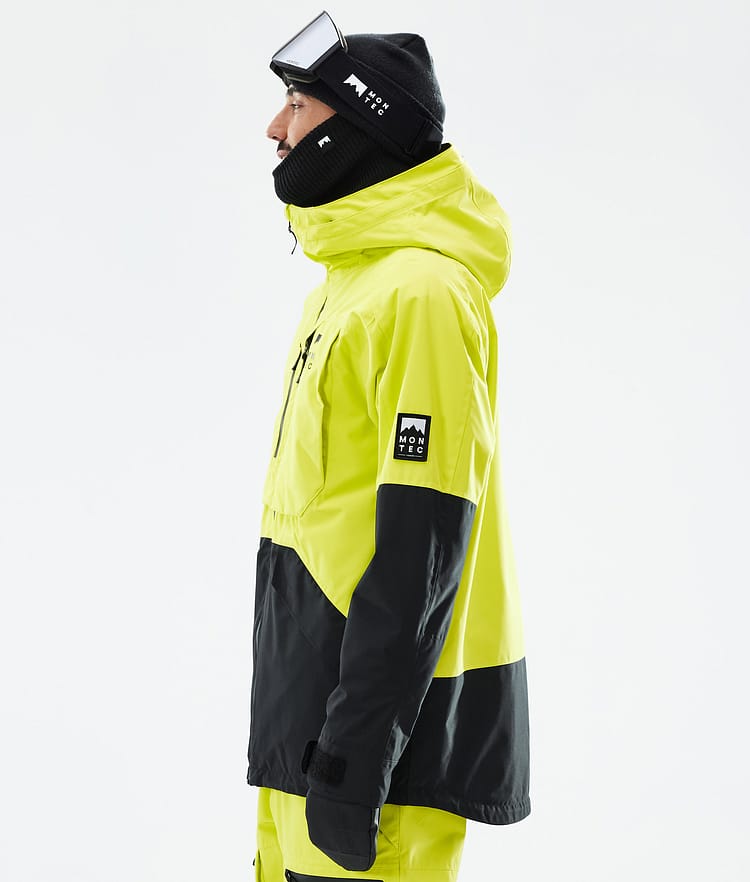 Montec Arch Giacca Sci Uomo Bright Yellow/Black, Image 6 of 10