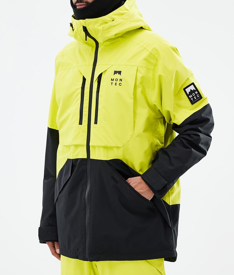 Montec Arch Giacca Sci Uomo Bright Yellow/Black, Image 8 of 10