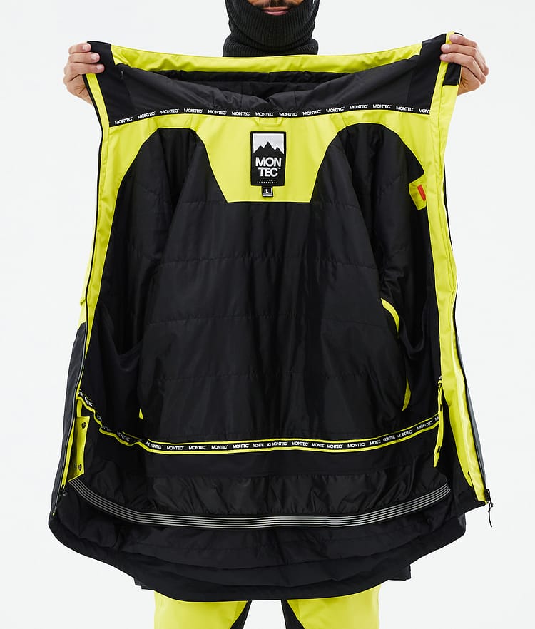 Montec Arch Giacca Sci Uomo Bright Yellow/Black, Image 10 of 10