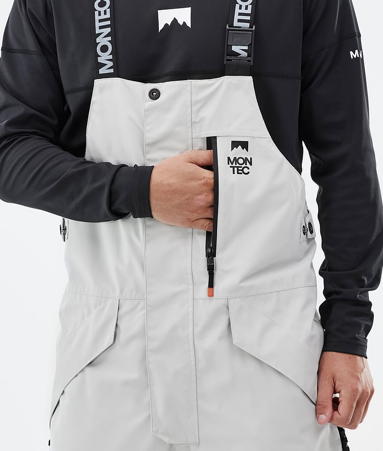 Montec Fawk Snowboardbyxa Herr Light Grey, Image 6 of 7