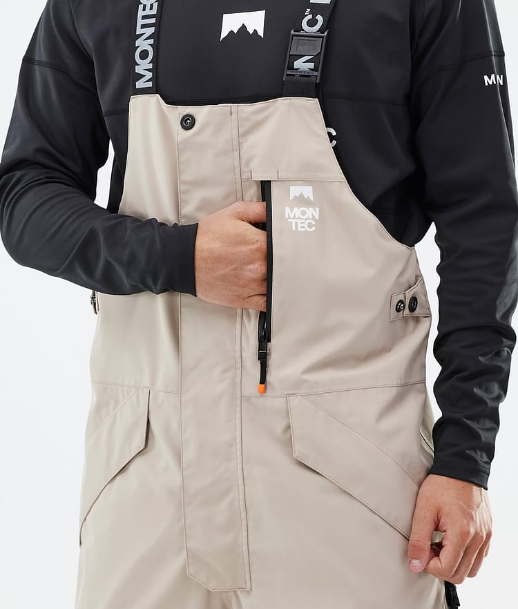 Montec Fawk Pantaloni Snowboard Uomo Sand Renewed, Image 6 of 7