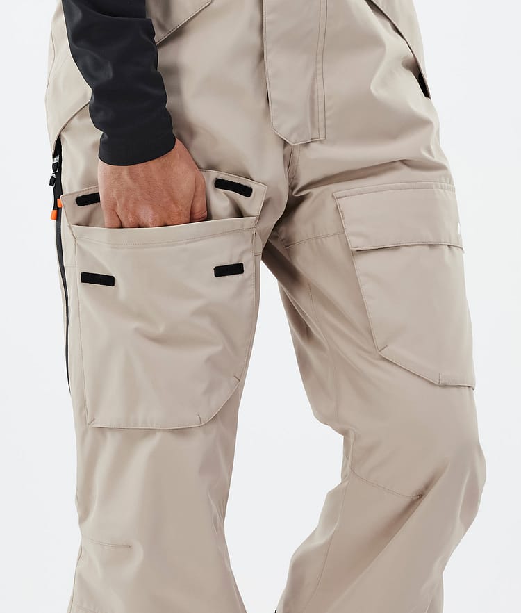 Montec Fawk Pantaloni Snowboard Uomo Sand Renewed, Image 7 of 7