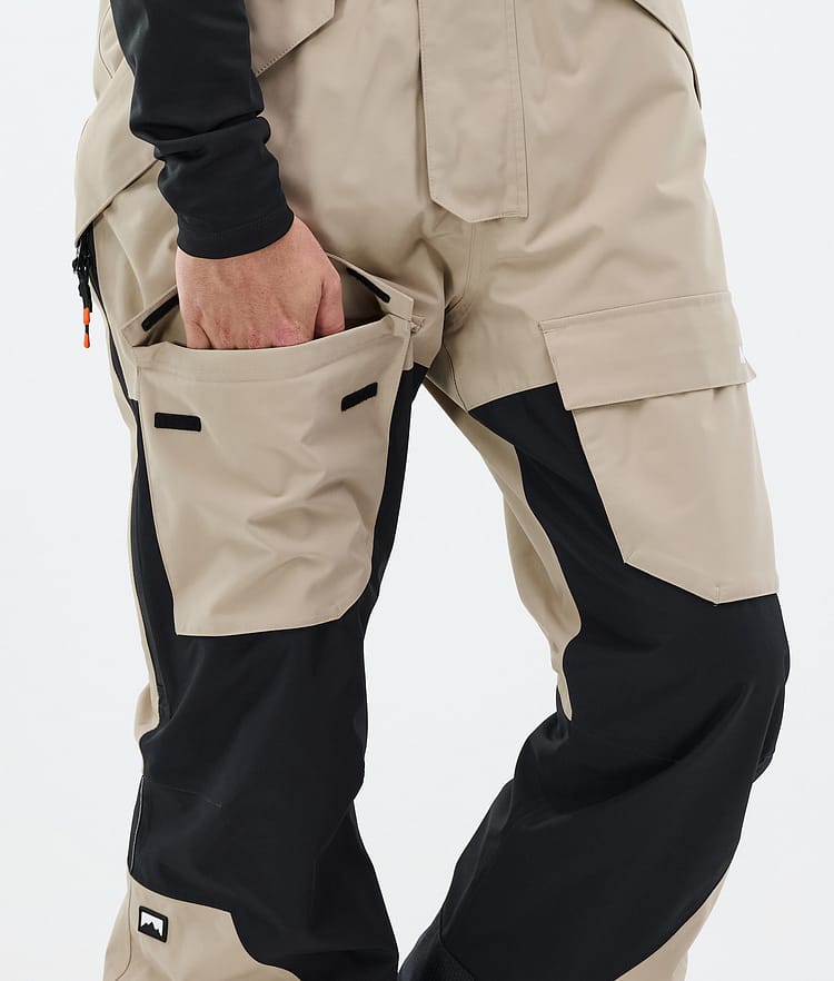 Montec Fawk Snowboard Pants Men Sand/Black, Image 7 of 7