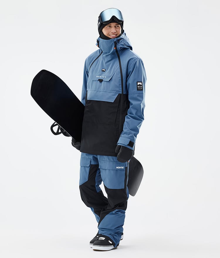 Montec Fawk Snowboardhose Herren Blue Steel/Black, Image 2 of 8