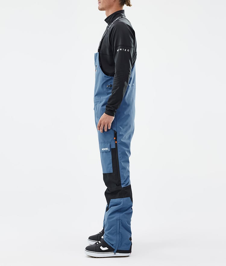 Montec Fawk Snowboardhose Herren Blue Steel/Black, Image 4 of 8